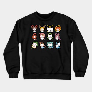 Zodiac Cats Crewneck Sweatshirt